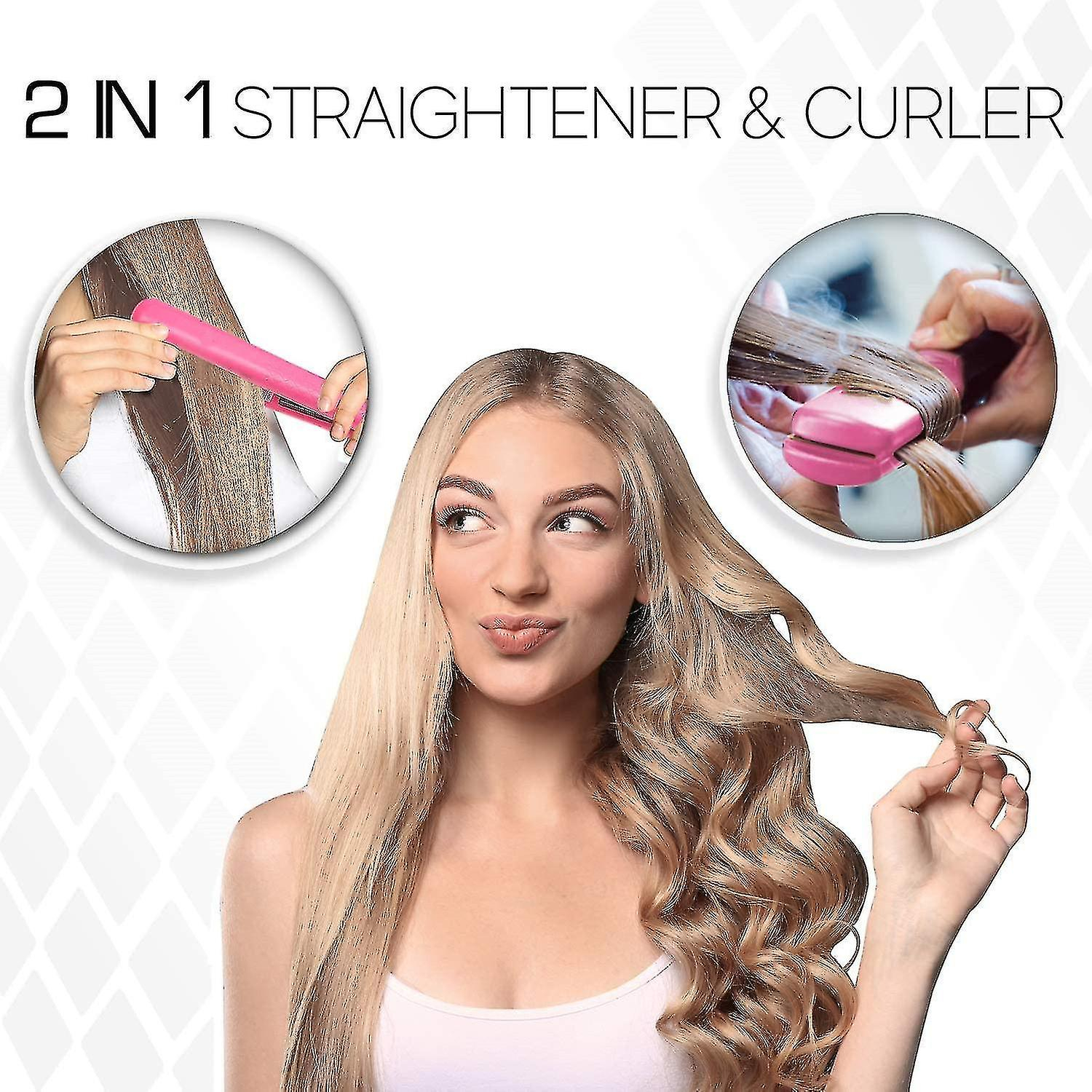 Foto 5 pulgar | Planchas De Pelo Huoguo Mini Splint Professional Ceramic - Venta Internacional.