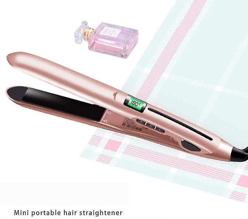 Foto 5 pulgar | Plancha De Pelo Huoguo Mini Para Cabello Húmedo Y Seco Con Pantalla Lcd - Venta Internacional.