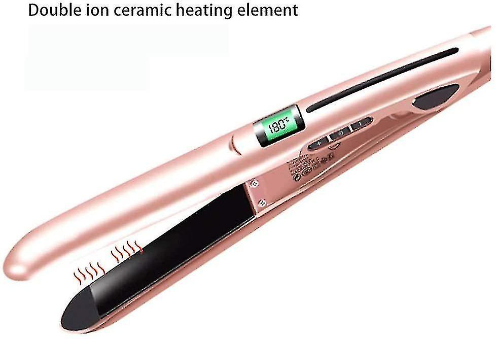 Foto 6 pulgar | Plancha De Pelo Huoguo Mini Para Cabello Húmedo Y Seco Con Pantalla Lcd - Venta Internacional.