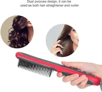 Foto 2 | Cepillo Alisador De Pelo Huoguo Professional Ceramic 2 En 1 - Venta Internacional.