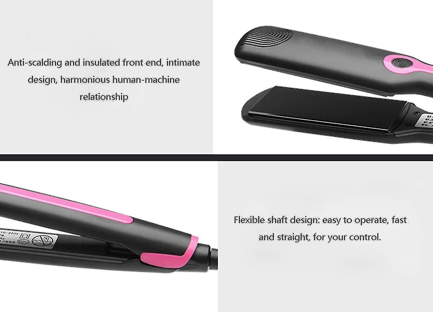 Foto 5 pulgar | Plancha De Pelo Huoguo Wet And Dry Ptc Ceramic Pink - Venta Internacional.