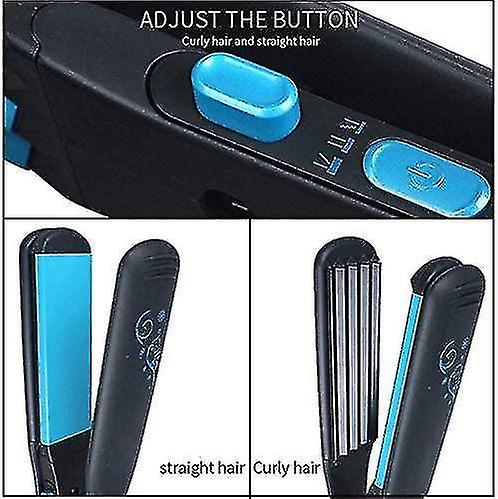 Foto 3 | Plancha De Pelo Huoguo Ion Curling Rod Corn Electric Blue - Venta Internacional.