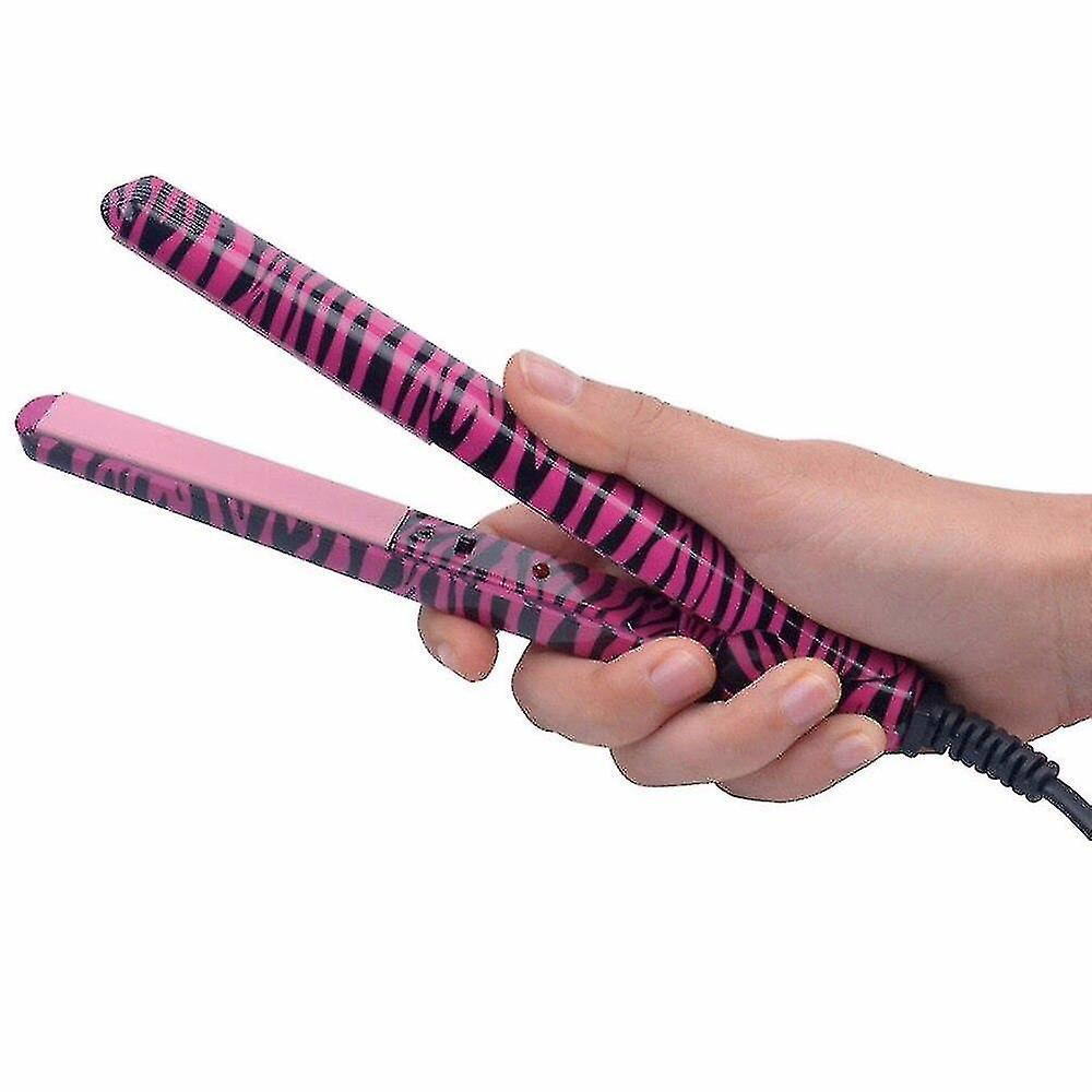 Foto 4 | Plancha Plana Electrónica Portátil Rosa - Venta Internacional.