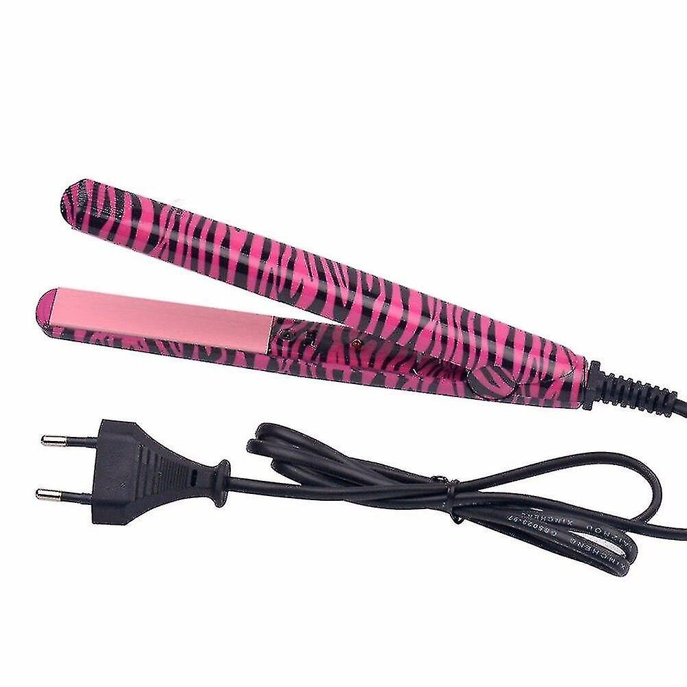 Foto 5 | Plancha Plana Electrónica Portátil Rosa - Venta Internacional.