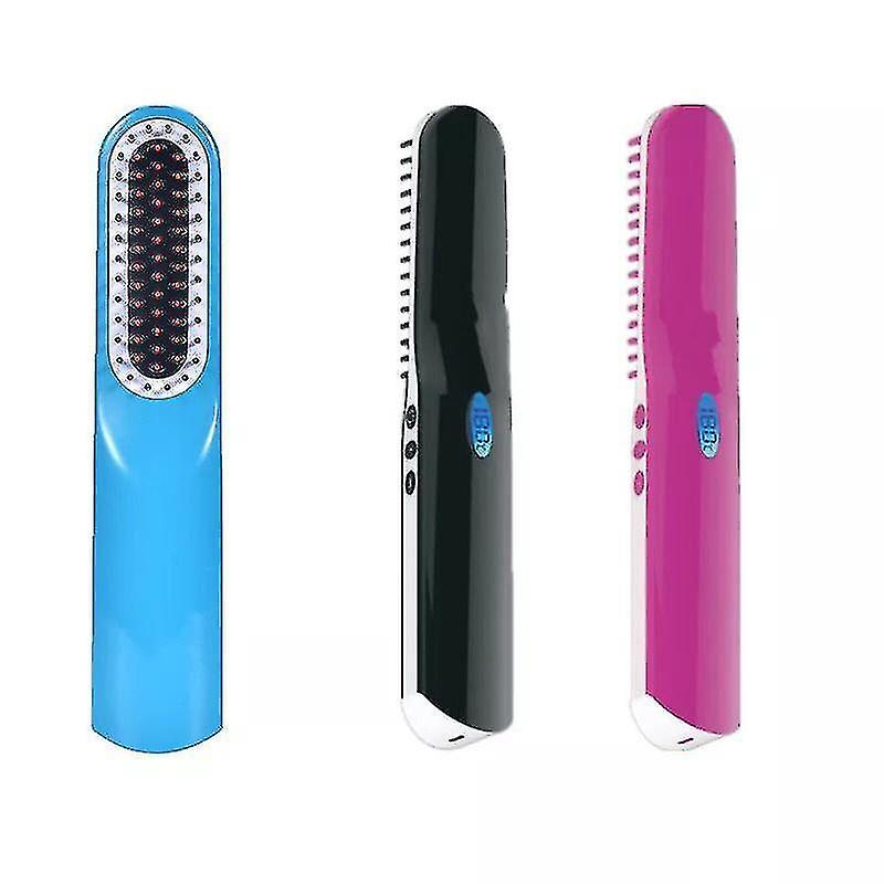 Plancha De Pelo Huoguo Usb Con Carga Inalámbrica  Cerámica  Negra - Venta Internacional.