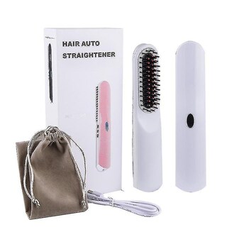 Foto 5 | Plancha De Pelo Huoguo Usb Con Carga Inalámbrica Cerámica Negra - Venta Internacional.