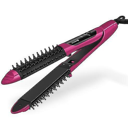 Plancha Alisador De Pelo 2 En 1 Con 4 Ajustes De Temperatura - Venta Internacional.