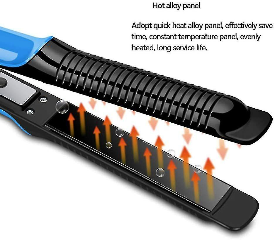 Foto 3 pulgar | Planchas Alisadoras De Pelo Huoguo  Con Revestimiento Cerámico  Color Azul - Venta Internacional.