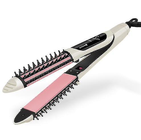 Plancha Alisador De Pelo 2 En 1 Con 4 Ajustes De Temperatura - Venta Internacional.
