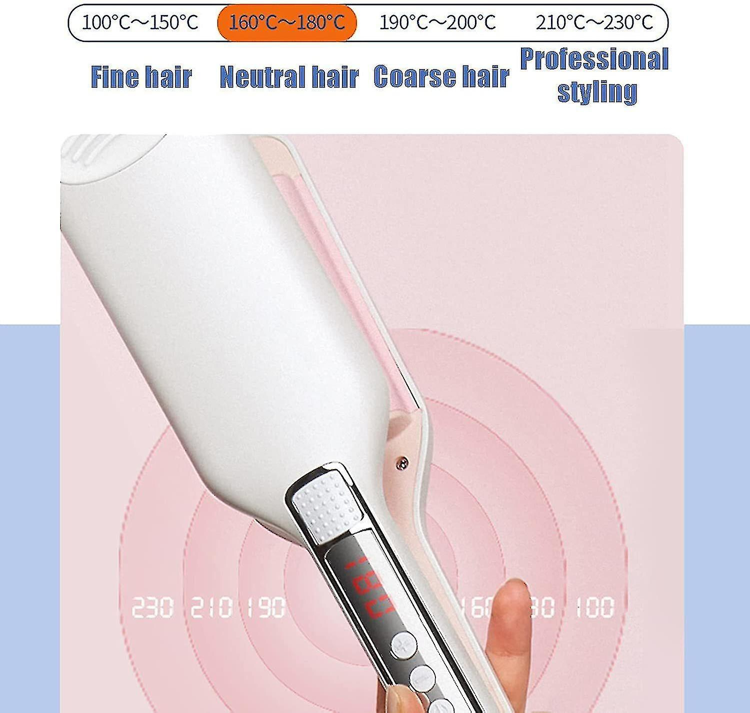 Foto 6 pulgar | Planchas Alisadoras De Pelo Huoguo  Rizador Perezoso Para Cabello Esponjoso De 13 Mm - Venta Internacional.