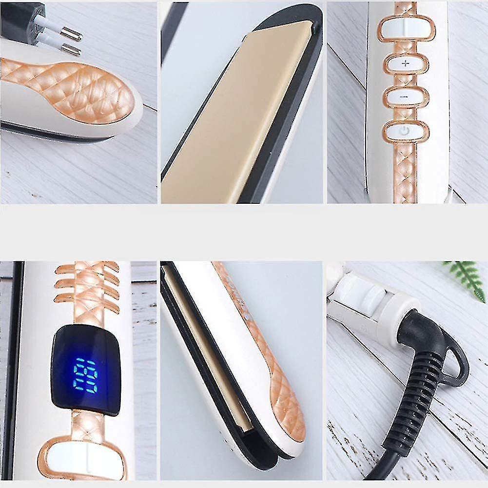 Foto 4 pulgar | Plancha De Pelo Huoguo Para Rizar Y Alisar De Doble Uso - Venta Internacional.