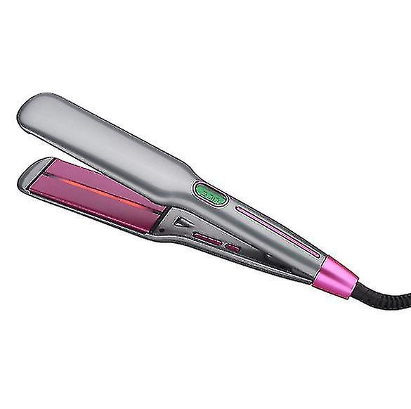 Plancha De Pelo Huoguo  Rizador Infrarrojo  Color Morado - Venta Internacional.