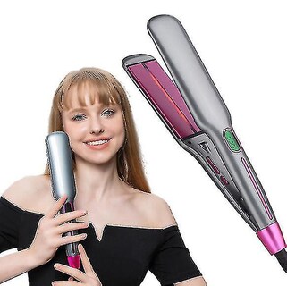 Foto 5 | Plancha De Pelo Huoguo Rizador Infrarrojo Color Morado - Venta Internacional.