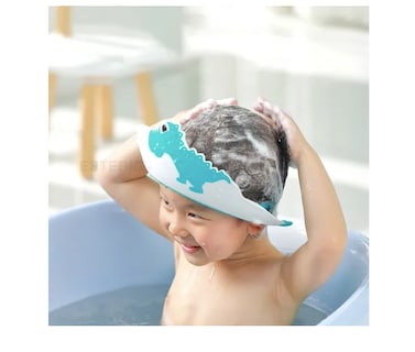 Foto 4 | Gorro De Ducha Para Bebé Ajustable Proteger Gorro De Champú