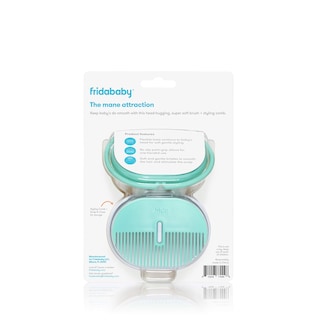 Foto 6 | Set De Cepillos Para Bebés Que Abrazan La Cabeza Y Peines Para Peinar Frida Baby - Venta Internacional