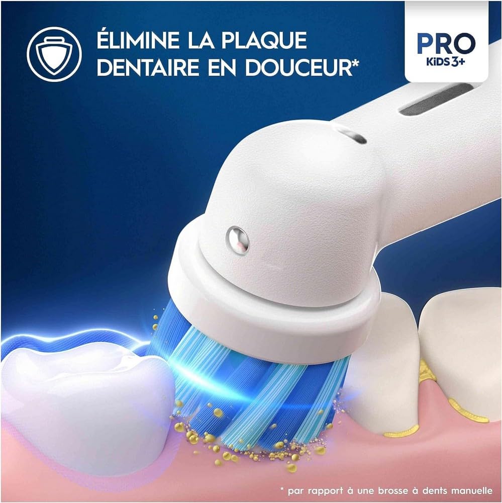 Foto 3 pulgar | Cabezal De Cepillo De Dientes Eléctrico Oral-b Pro Kids Spiderman, Paquete De 4 - Venta Internacional.
