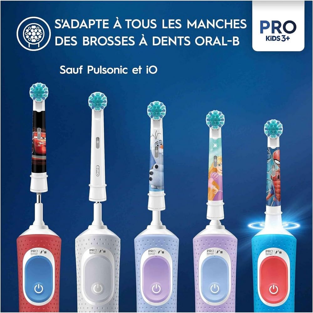 Foto 4 | Cabezal De Cepillo De Dientes Eléctrico Oral-b Pro Kids Spiderman, Paquete De 4 - Venta Internacional.