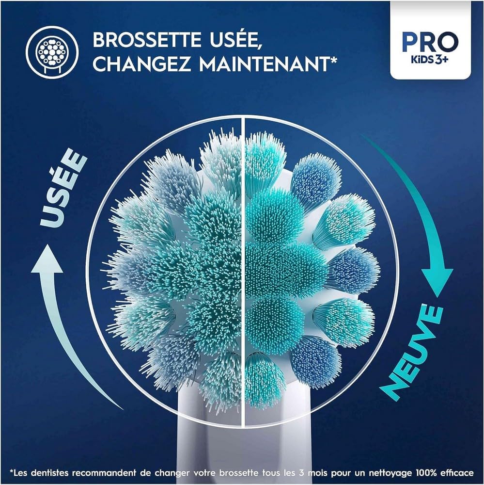 Foto 6 | Cabezal De Cepillo De Dientes Eléctrico Oral-b Pro Kids Spiderman, Paquete De 4 - Venta Internacional.