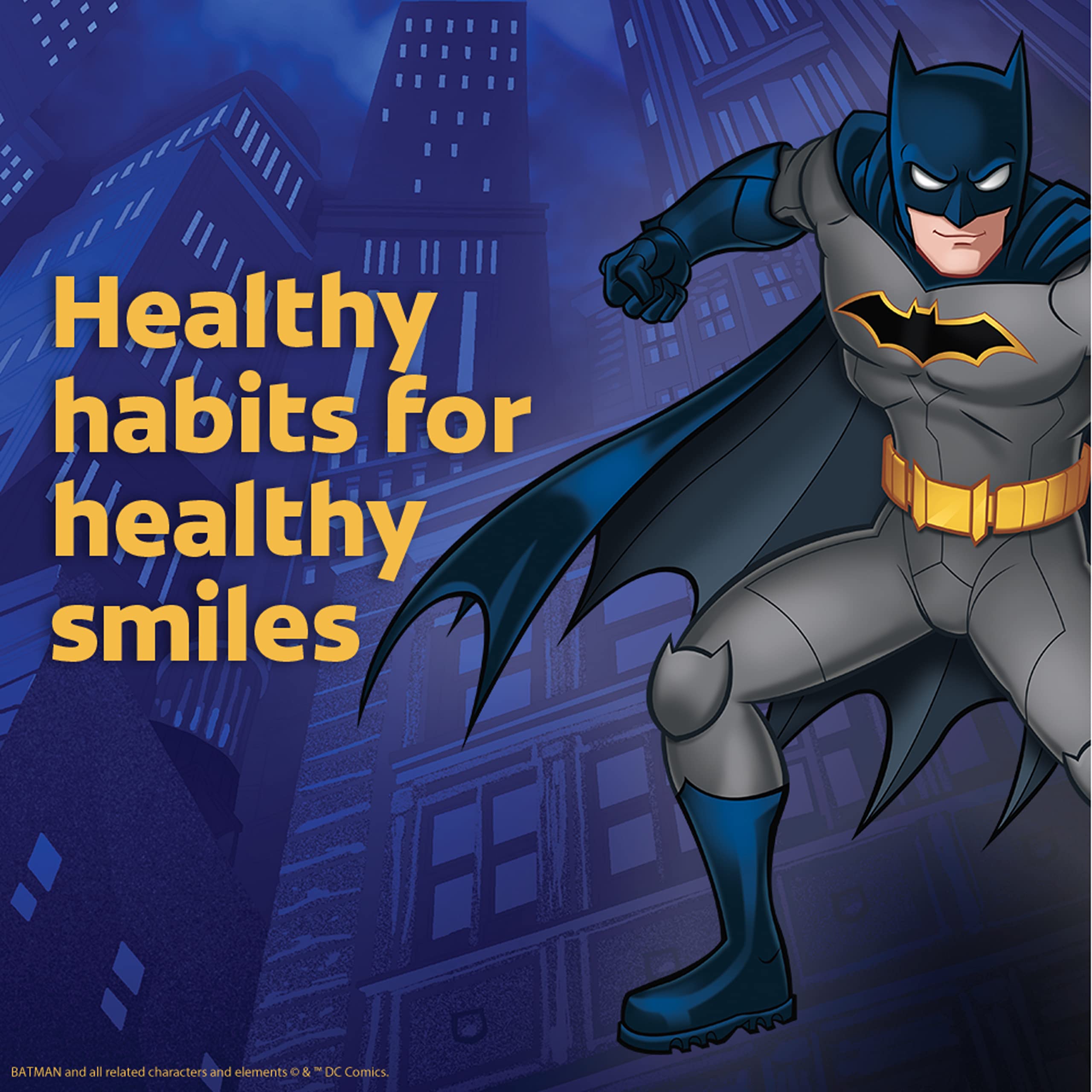 Foto 6 pulgar | Cepillo De Dientes Colgate Kids Batman Con Pilas Extra Suave - Venta Internacional.