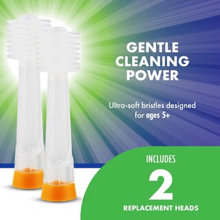 Foto 2 | Cabezal de Repuesto Suave para Cepillo de Dientes Sónico Brilliant Oral Care Kids 2 Piezas - Venta Internacional