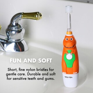 Foto 4 | Cabezal de Repuesto Suave para Cepillo de Dientes Sónico Brilliant Oral Care Kids 2 Piezas - Venta Internacional
