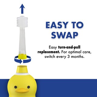 Foto 5 | Cabezal de Repuesto Ultrasuaves para Cepillo de Dientes Sónico Brilliant Oral Care Kids 2 Piezas - Venta Internacional