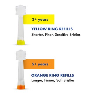 Foto 7 | Cabezal de Repuesto Ultrasuaves para Cepillo de Dientes Sónico Brilliant Oral Care Kids 2 Piezas - Venta Internacional