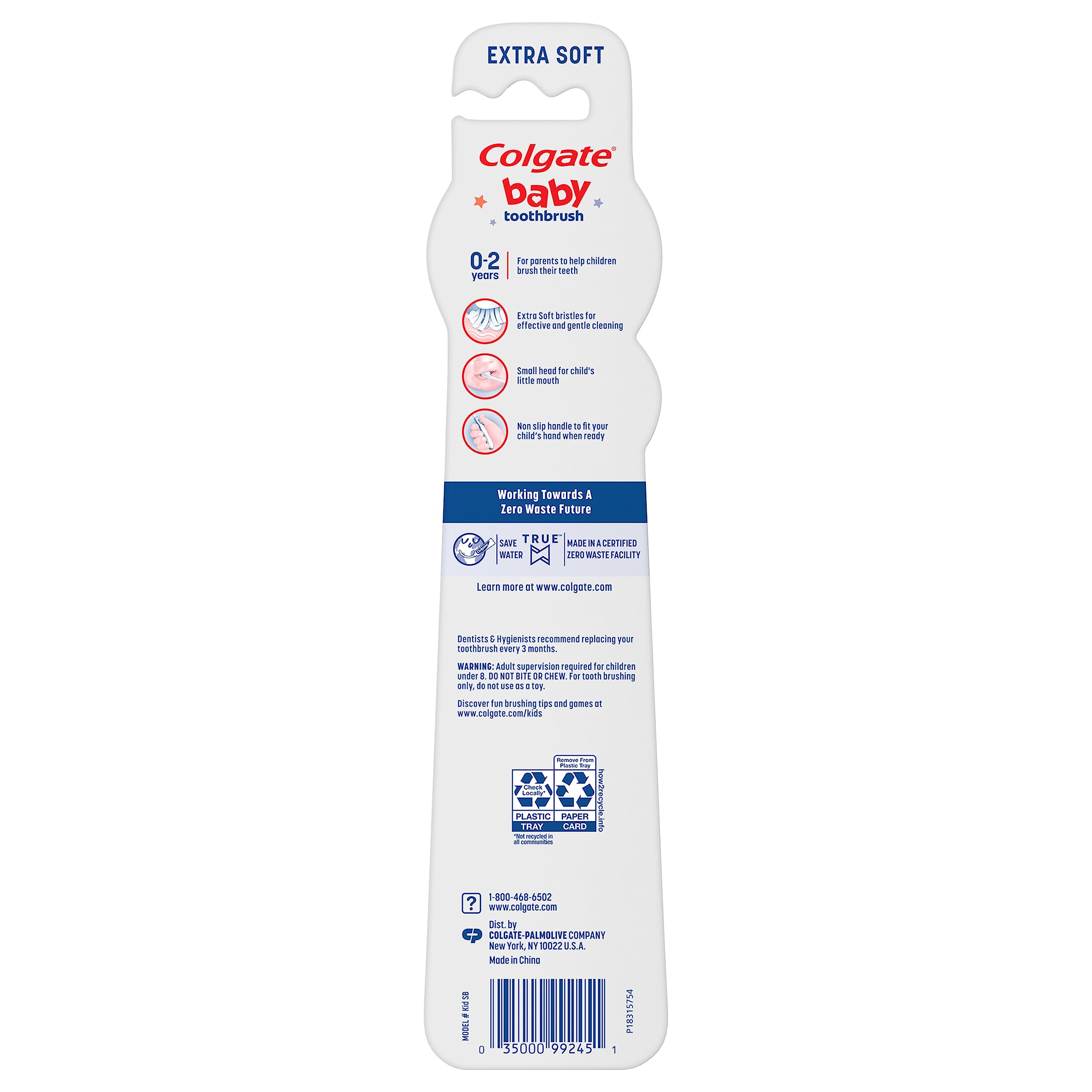 Foto 8 pulgar | Cepillo De Dientes Colgate My First Baby And Toddler  Extra Suave  6 Unidades - Venta Internacional.