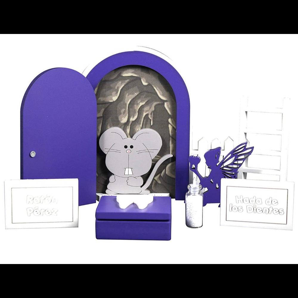 Foto 1 | Nandos El Detalle Perfecto Puerta Mágica Que Abre Para El Ratón De Los Dientes, Morada