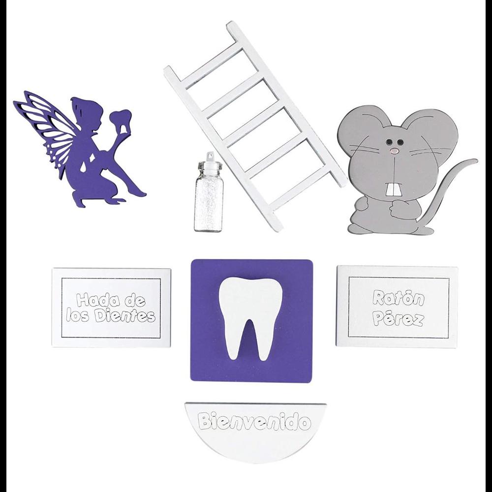 Foto 5 pulgar | Nandos El Detalle Perfecto Puerta Mágica Que Abre Para El Ratón De Los Dientes, Morada