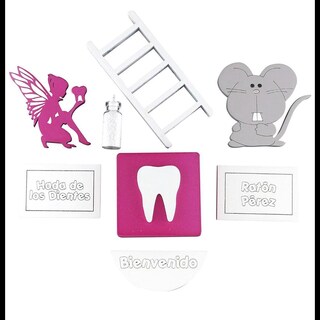 Foto 3 | Nandos El Detalle Perfecto Puerta Mágica Grande Para El Ratón De Los Dientes, Fiusha