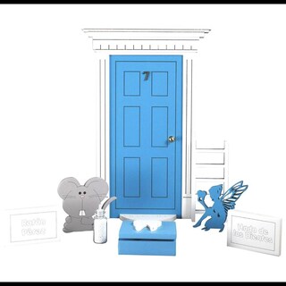 Foto 2 | Nandos El Detalle Perfecto Puerta Mágica Grande Para El Ratón De Los Dientes, Azul