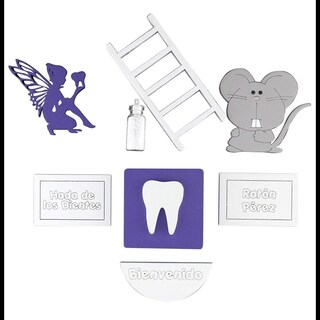 Foto 3 | Nandos El Detalle Perfecto Puerta Mágica Grande Para El Ratón De Los Dientes, Morada