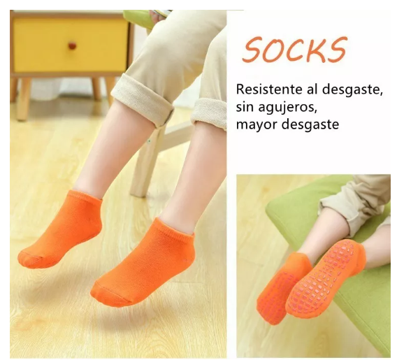 Foto 3 pulgar | Calcetines Antideslizantes Wünd para Niños