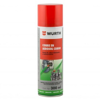 Foto 2 | Grasa De Cobre Cu-800 Antiaferrante Adhesiva Würth 300ml Resistente A Altas Temperaturas