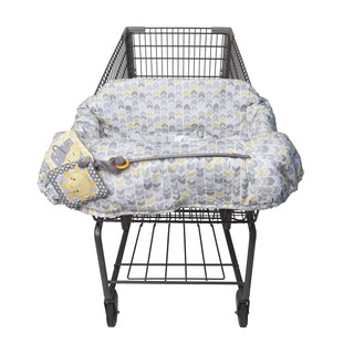Foto 1 | Funda Para Carrito De Compras Boppy Sunshine Amarillo/gris De 6 A 48 Meses - Venta Internacional.