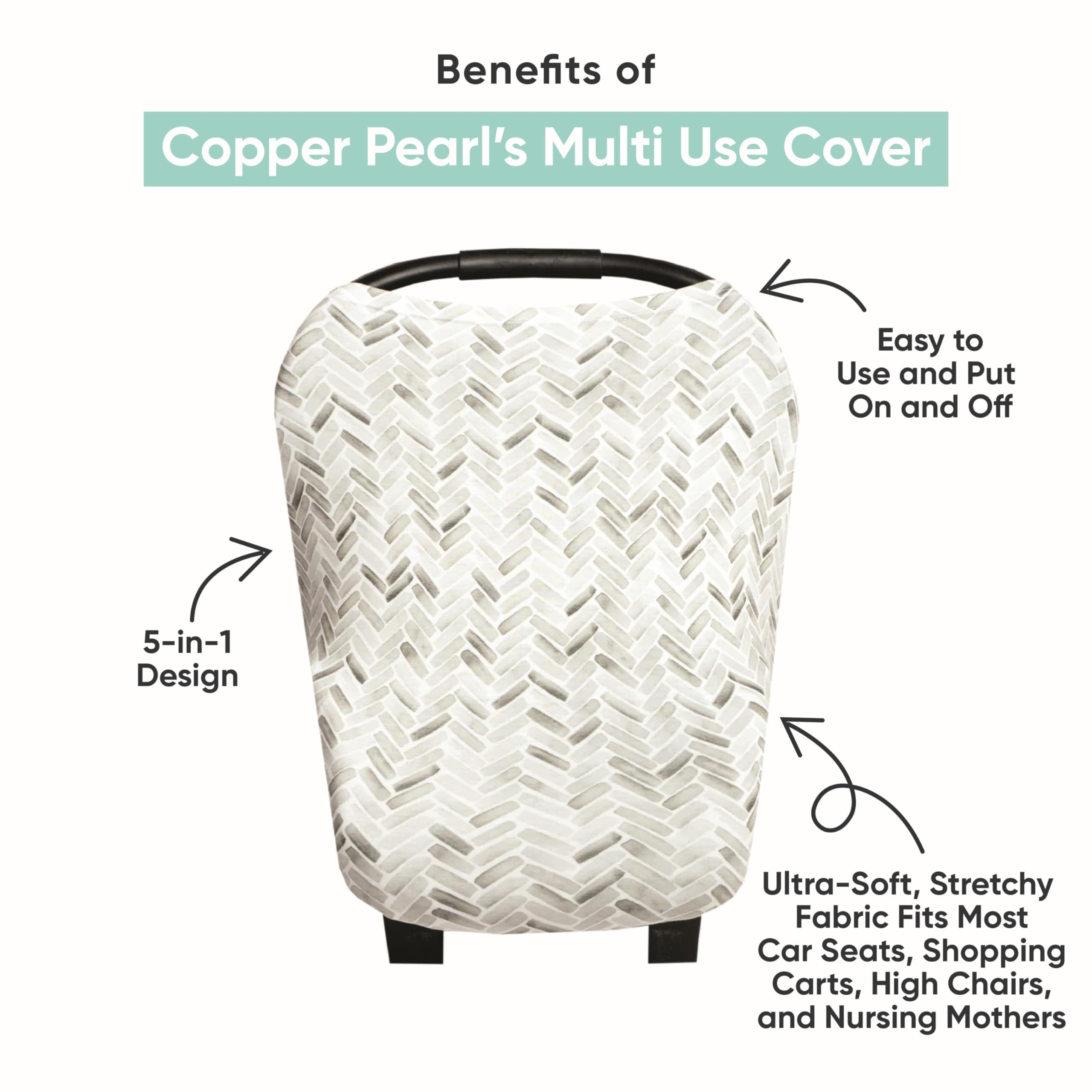 Foto 2 | Funda Multiusos Copper Pearl Alta Para Asiento De Coche, Lactancia O Cochecito - Venta Internacional.