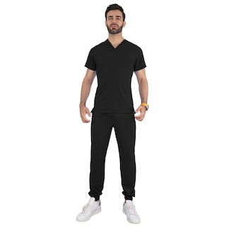 Foto 1 | Conjunto Quirúrgico Antifluidos Negro Sea Brazil para Hombres