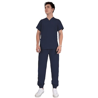 Foto 1 | Conjunto Quirúrgico Antifluidos Azul Marino Sea Brazil para Hombre