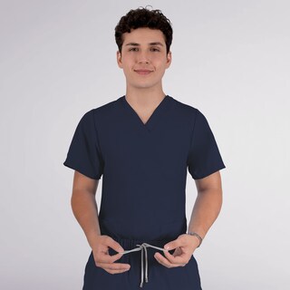 Foto 3 | Conjunto Quirúrgico Antifluidos Azul Marino Sea Brazil para Hombre