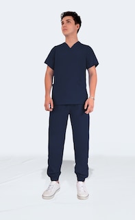 Foto 6 | Conjunto Quirúrgico Antifluidos Azul Marino Sea Brazil para Hombre