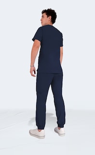 Foto 7 | Conjunto Quirúrgico Antifluidos Azul Marino Sea Brazil para Hombre