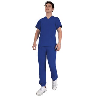 Foto 1 | Conjunto Quirúrgico Antifluidos Azul Rey Sea Brazil para Hombre