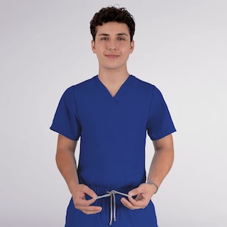 Foto 3 | Conjunto Quirúrgico Antifluidos Azul Rey Sea Brazil para Hombre