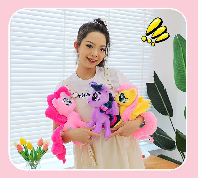 Foto 2 | Juguete De Peluche Sanmu My Little Pony Con Dibujos Animados Para Niños