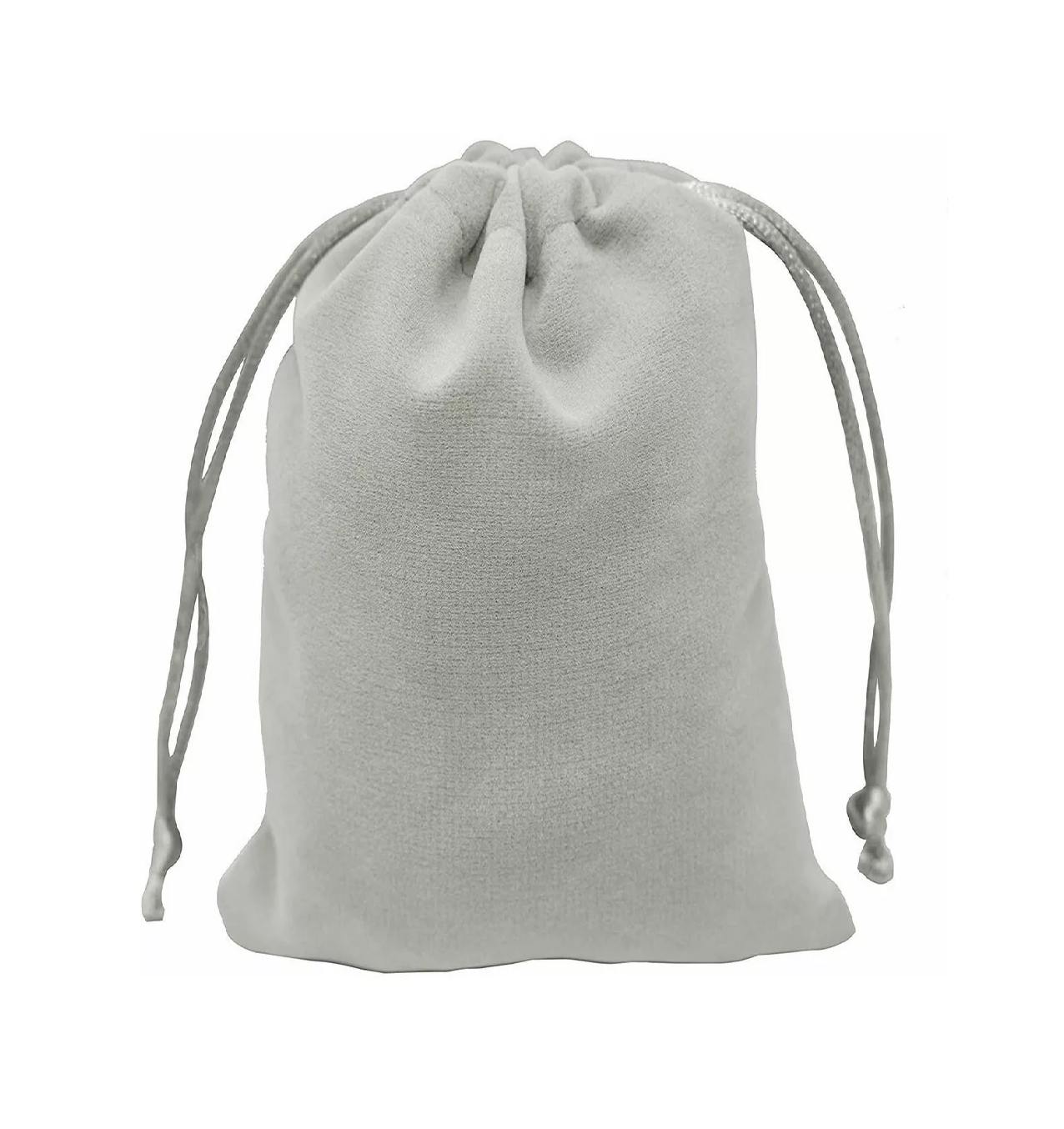 Foto 2 pulgar | 20 Pcs Bolsas BELUG de Terciopelo con Cordón Para Regalo 10x12cm Gris