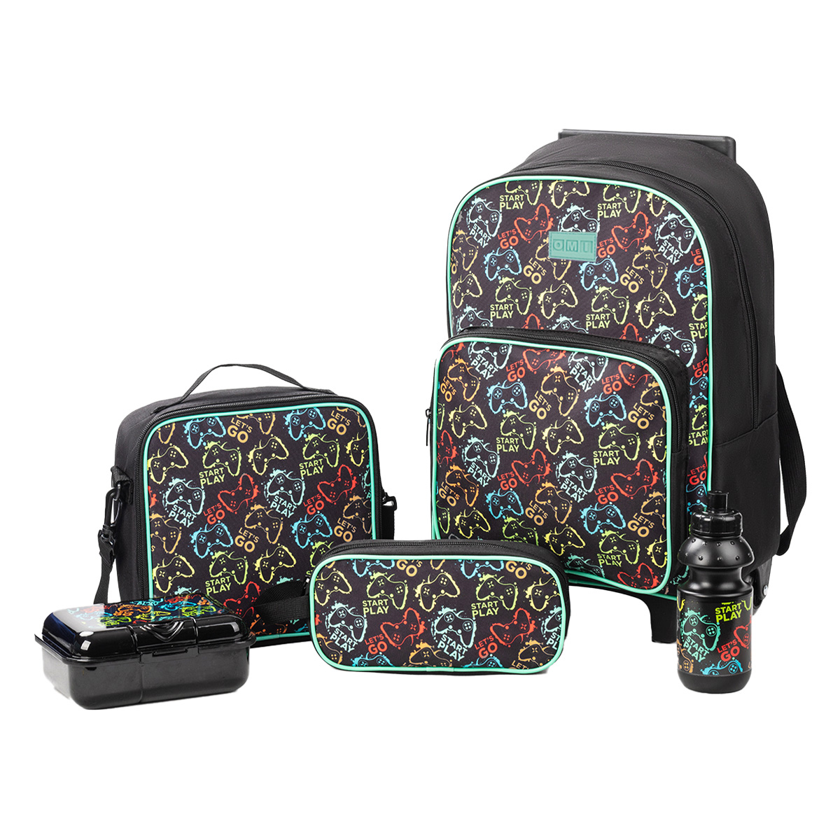 Foto 1 | Set con Mochila Lonchera Botella y más Zomilux para Jóvenes