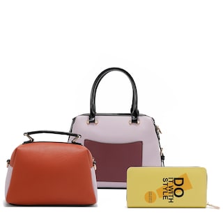 Foto 2 | Set 3pz Bolsas Y Cartera Nicole Lee Print Nail Polish