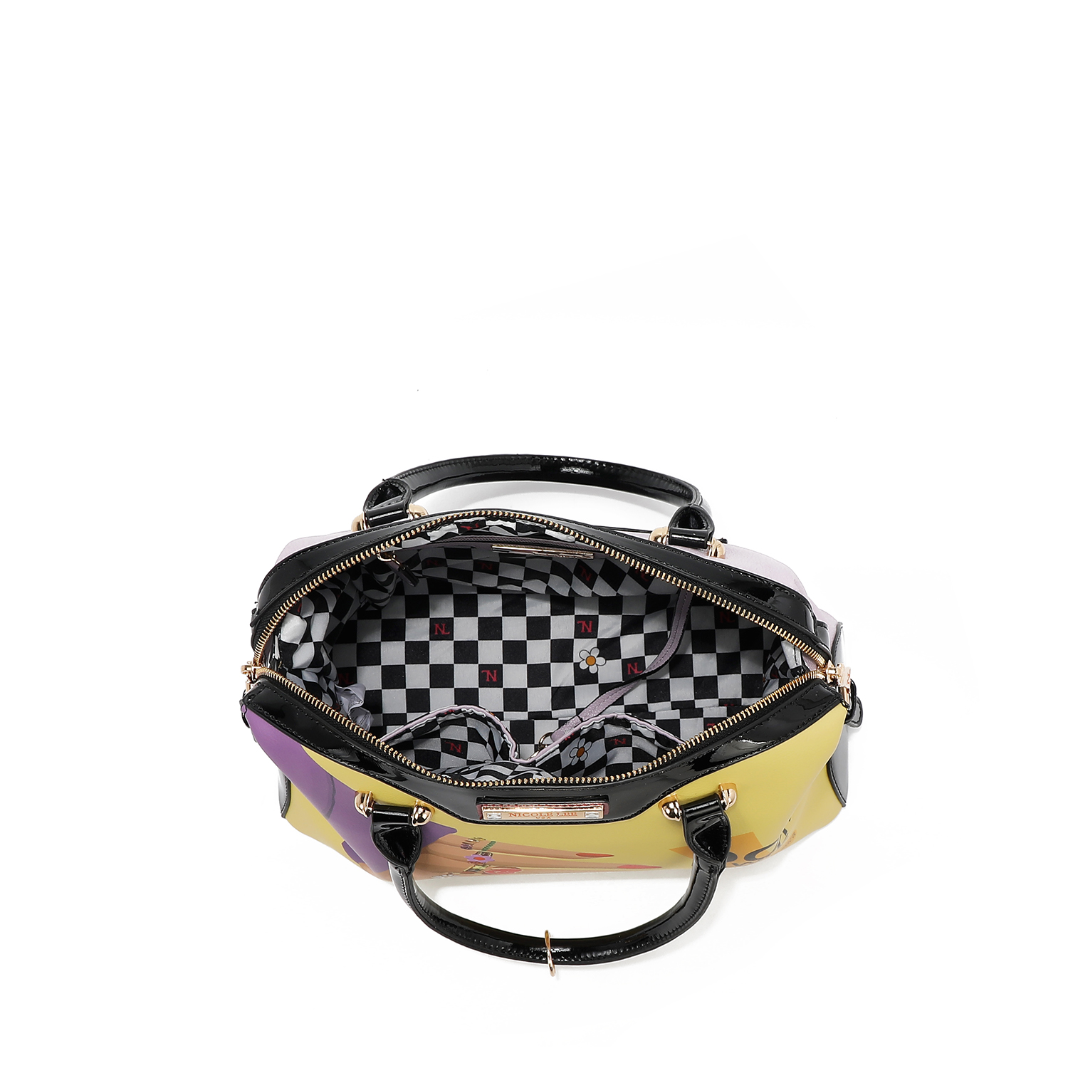 Foto 4 | Set 3pz Bolsas Y Cartera Nicole Lee Print Nail Polish