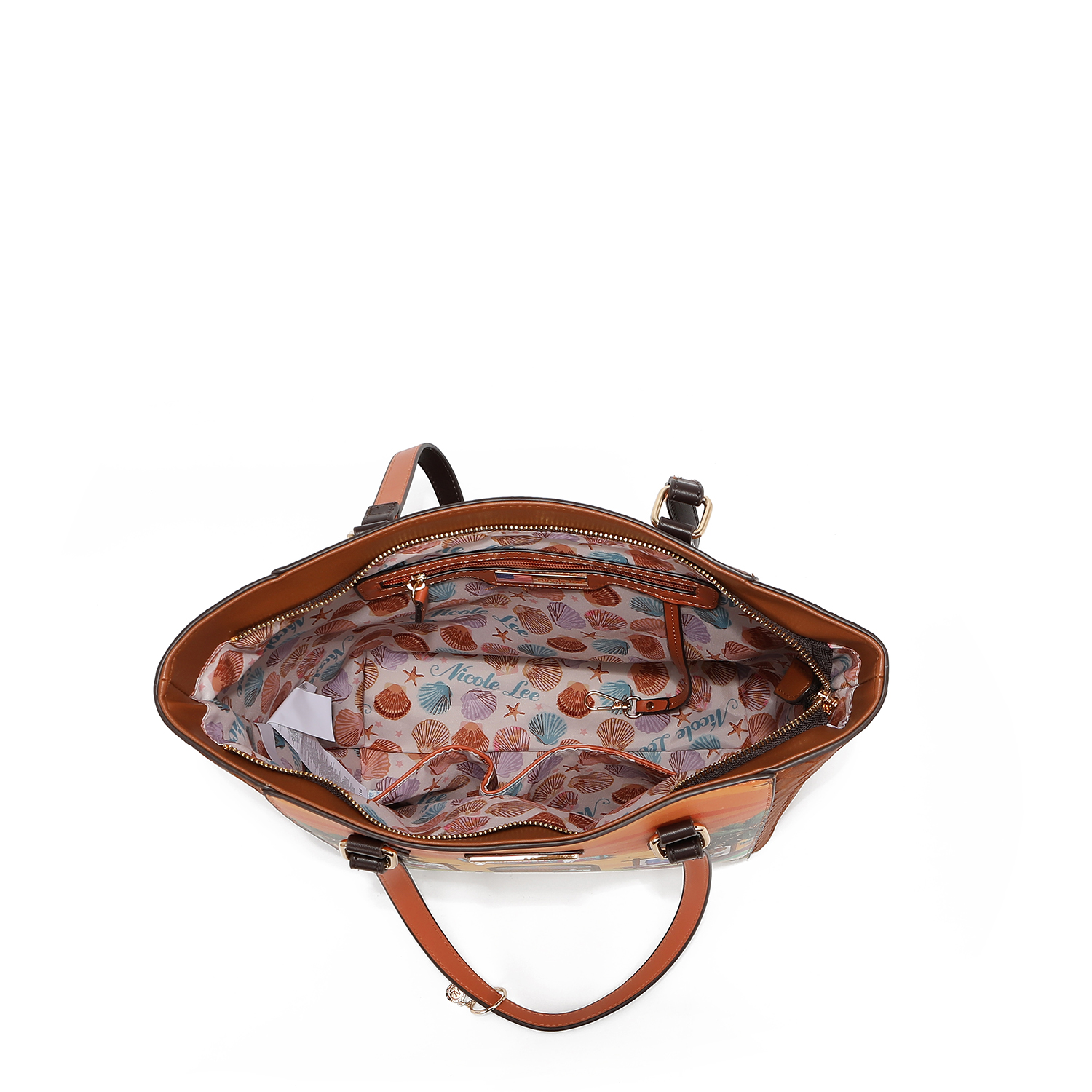 Foto 6 | Set 3pz Bolsas Y Cartera Estampadas Sun & Sand